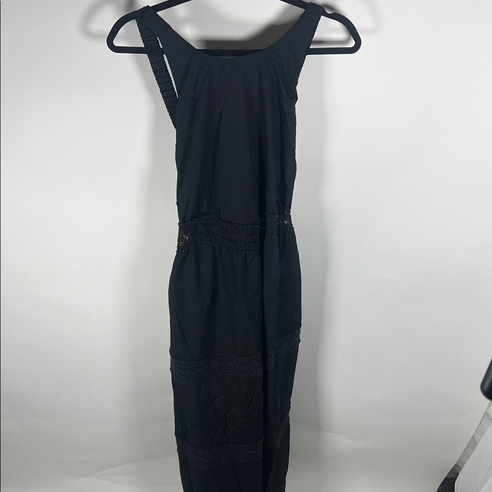 Abercrombie & Fitch Black Maxi Dress